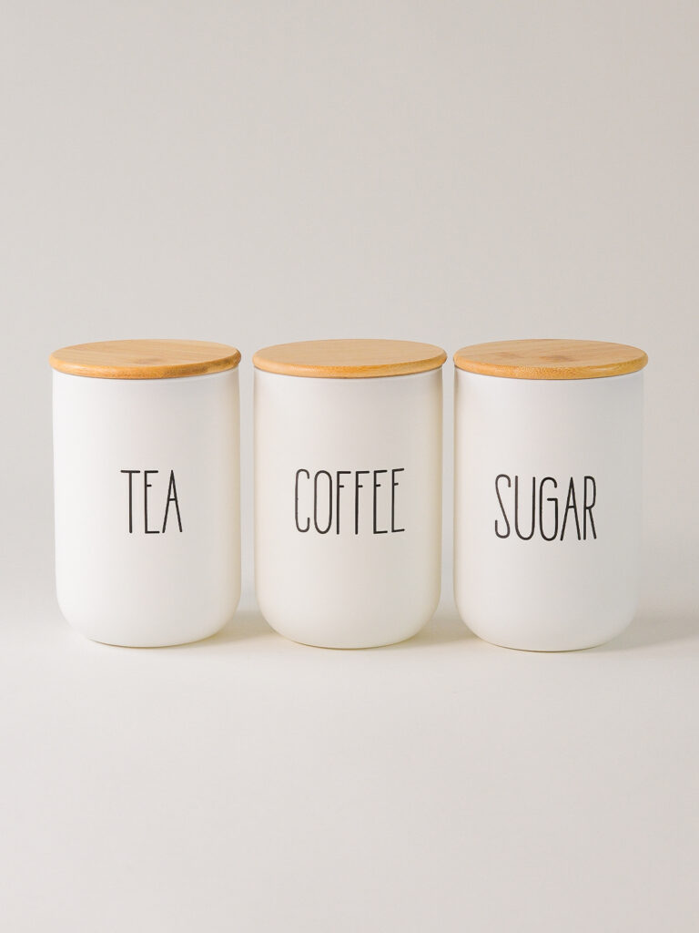 Fika Bambu Kapaklı Cam Kavanoz