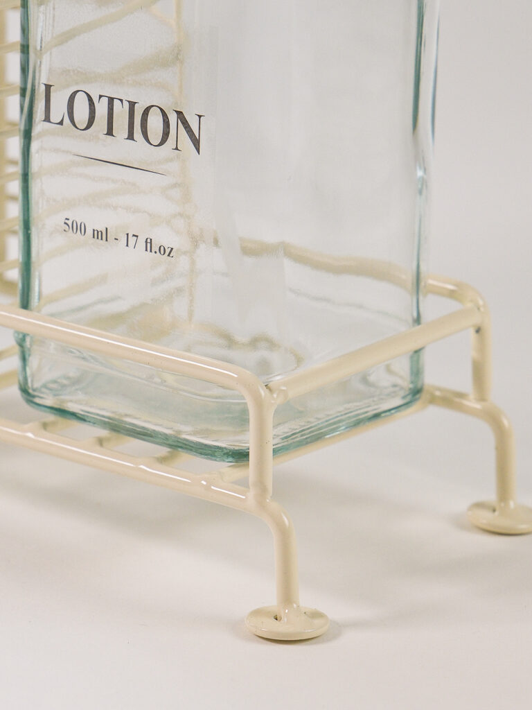 Gustea Standlı ve İkili Sıvı Sabunluk (500 ml)