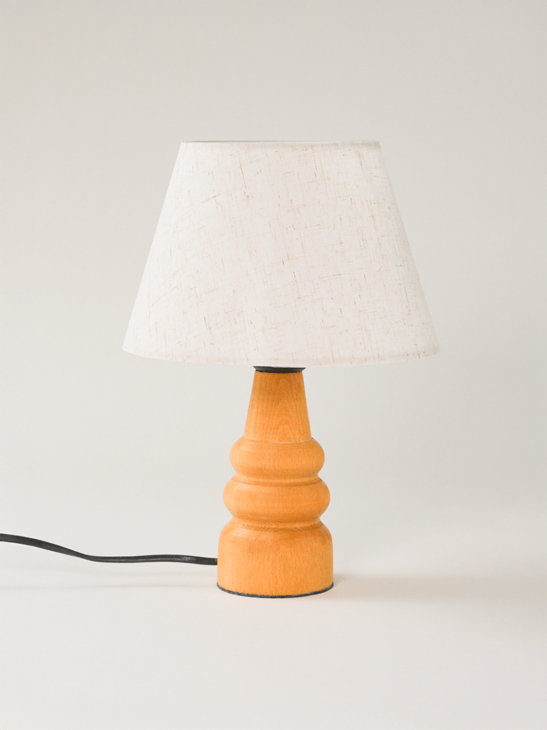 Glowis Ahşap Abajur (22 x 32 cm)