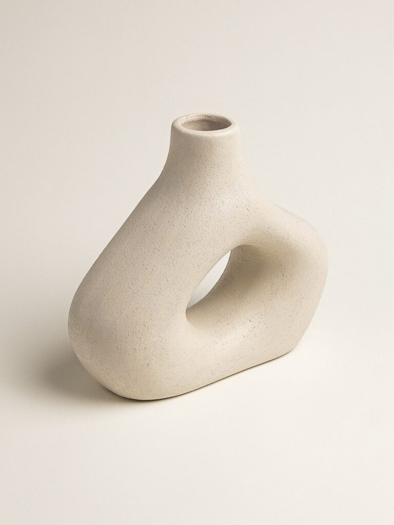 Vora Dokulu Vazo (20 x 18 cm)