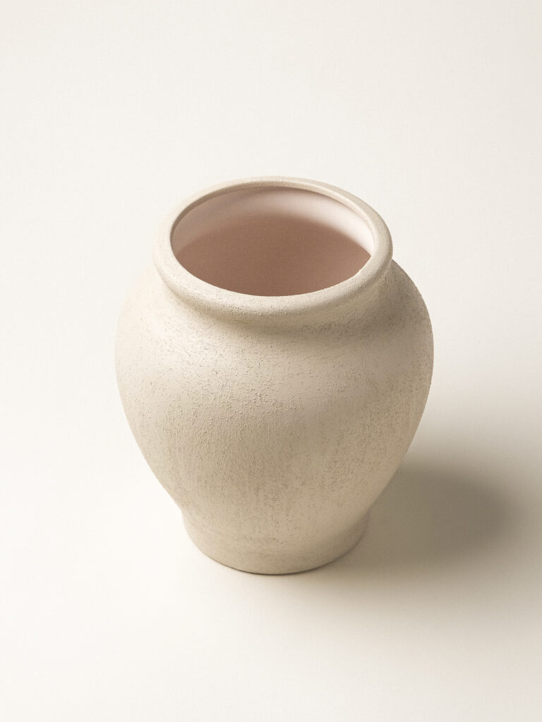 Rayne Dokulu Vazo (17 x 20 cm)