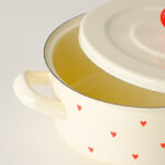 Cupid Emaye Kısa Tencere 18cm 1.5 litre