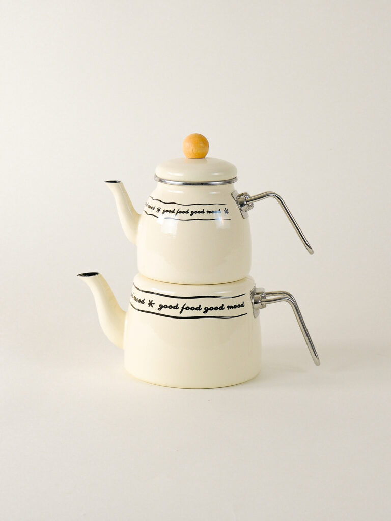 Mood Emaye Çaydanlık Takımı