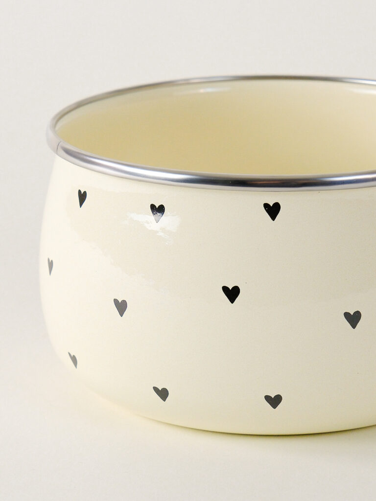 Black Cupid Emaye Tava 16cm (1,3 Litre)