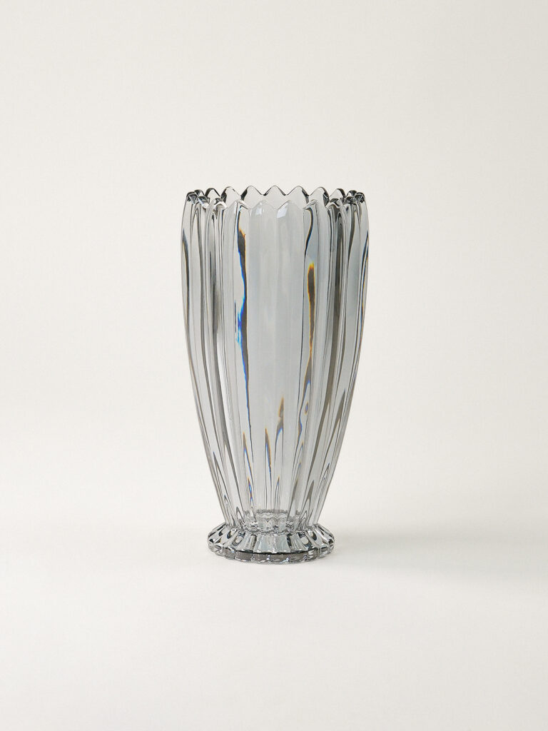 Lysa Füme Cam Vazo (28 x 13 cm)