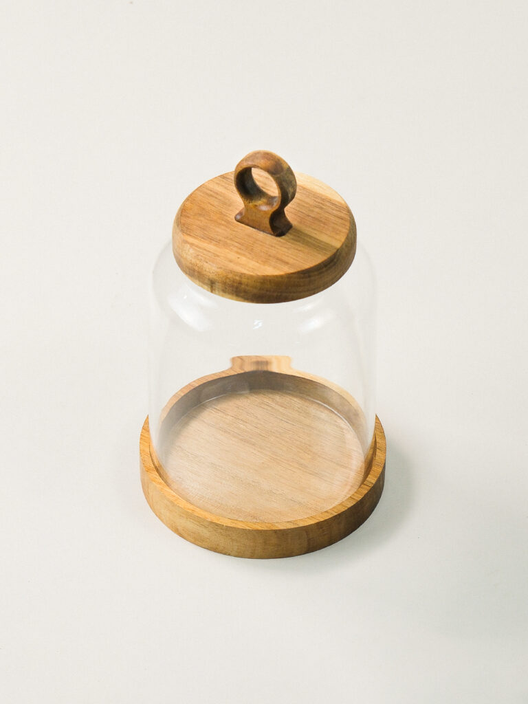 Willa Akasya Kapaklı Borosilikat Kavanoz (1100 ml)