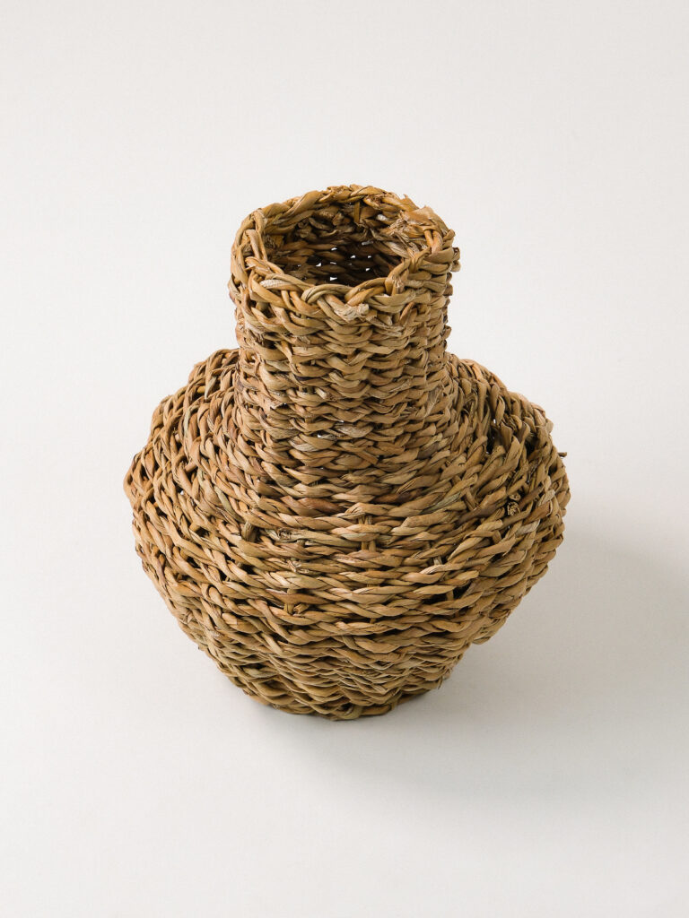 Herme Hasır Vazo | Saksılık (30 cm)