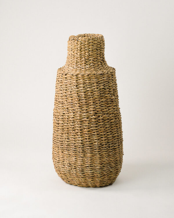 Herme Hasır Vazo / Saksılık (60 CM)