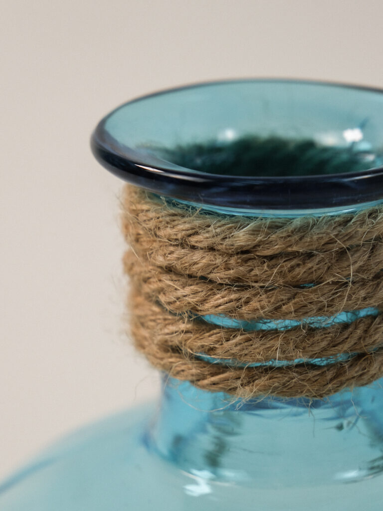 Velu Cam Vazo (15 x 16 cm)