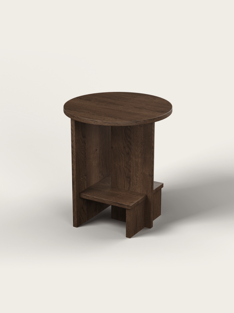 Halven Yan Sehpa (41 x 41x 47 cm)