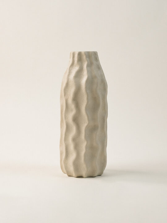Tubb Dokulu Seramik Vazo (13 x 36 cm)