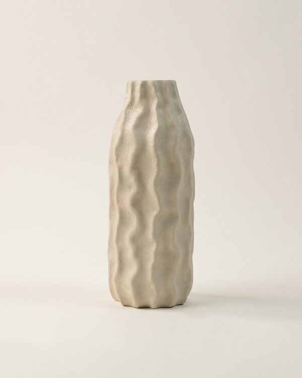Tubb Dokulu Seramik Vazo (13 x 36 cm)