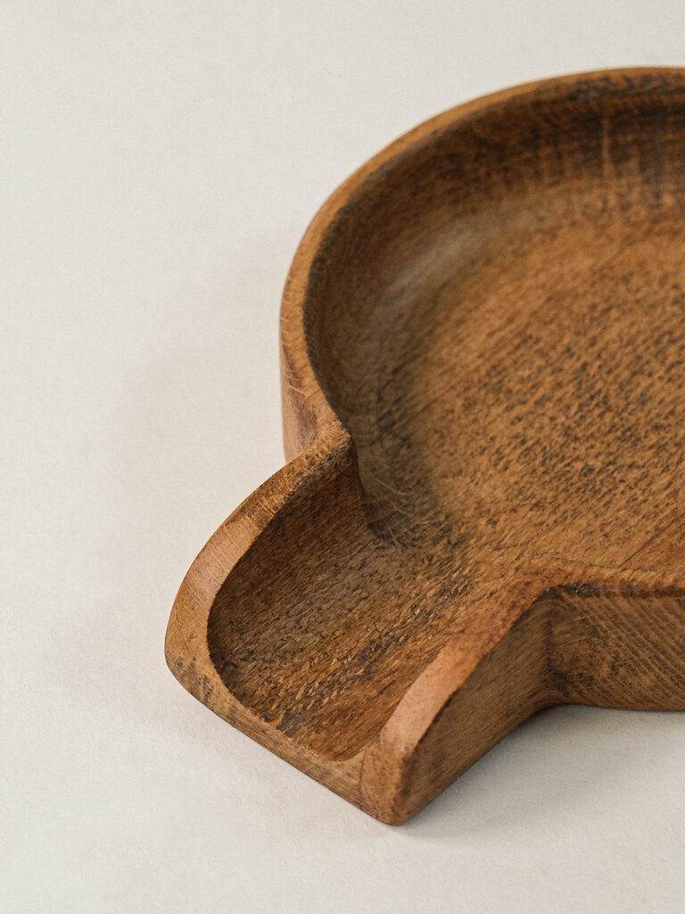 Hole Ahşap Kirli Kaşıklık (11 x 11 cm)