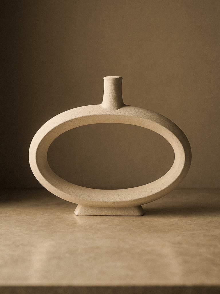 Selge Dokulu Vazo (32 x 27 cm)