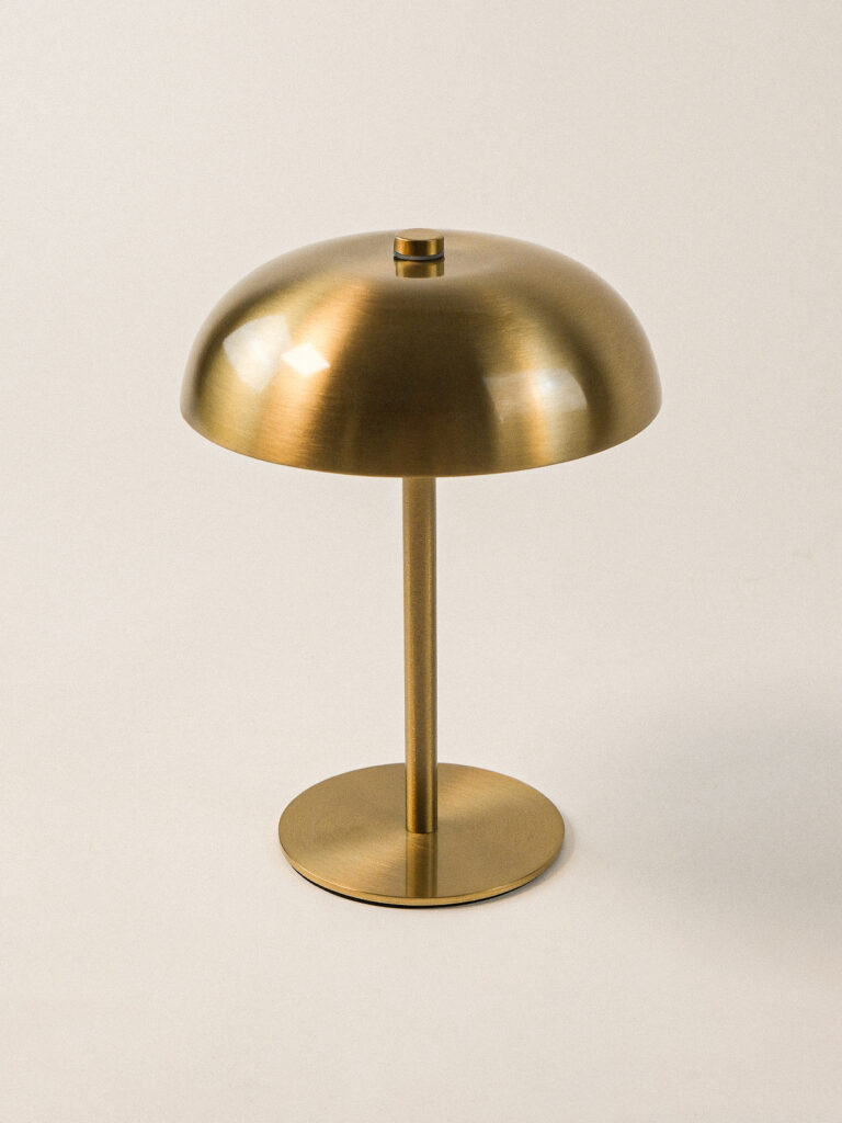 Bélle Gold Dokunmatik Abajur (17 x 22 cm)