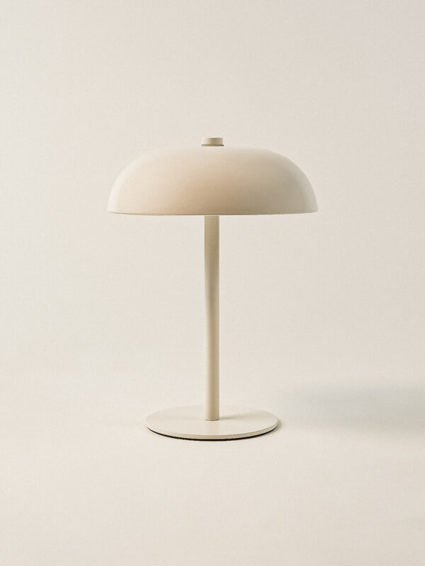 Bélle Gümüş Dokunmatik Abajur (17 x 22 cm)