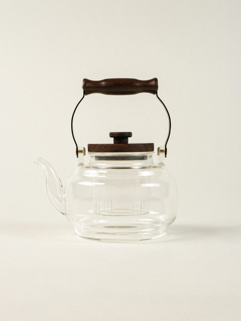 Orvia Akasya Saplı Süzgeçli Cam Demlik (1000 ml)