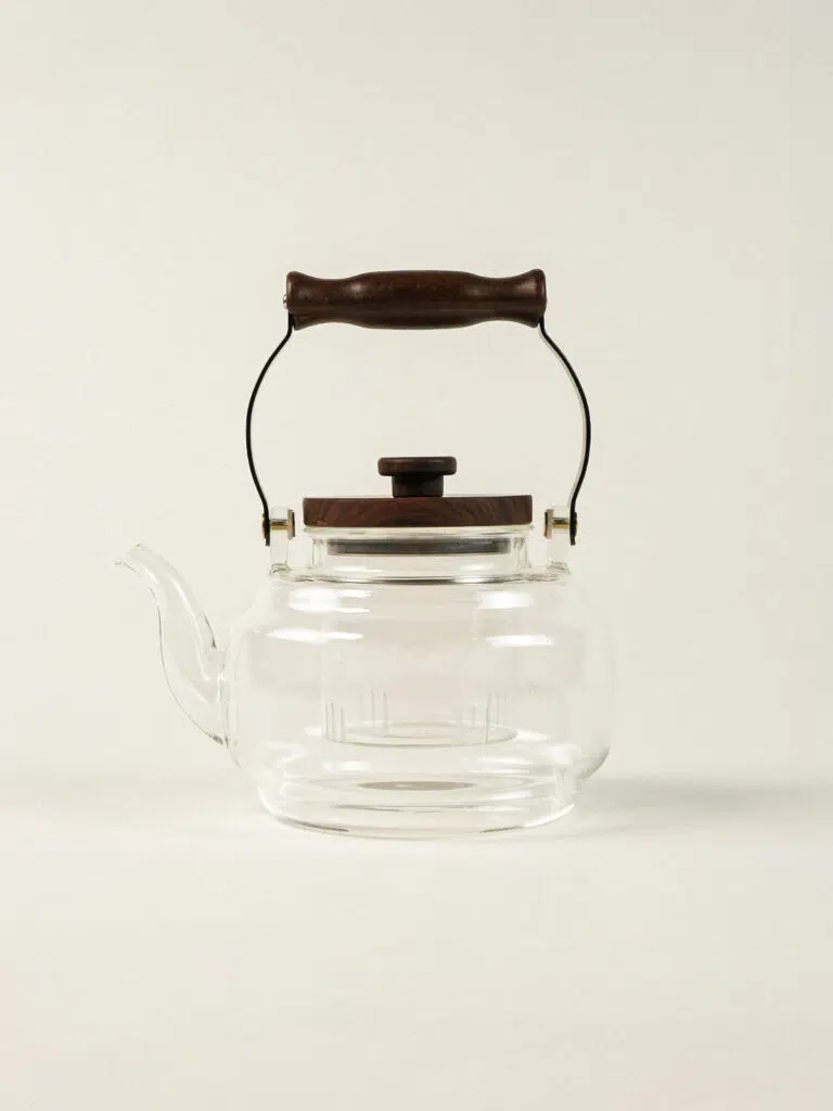 Orvia Akasya Saplı Süzgeçli Cam Demlik (1000 ml)