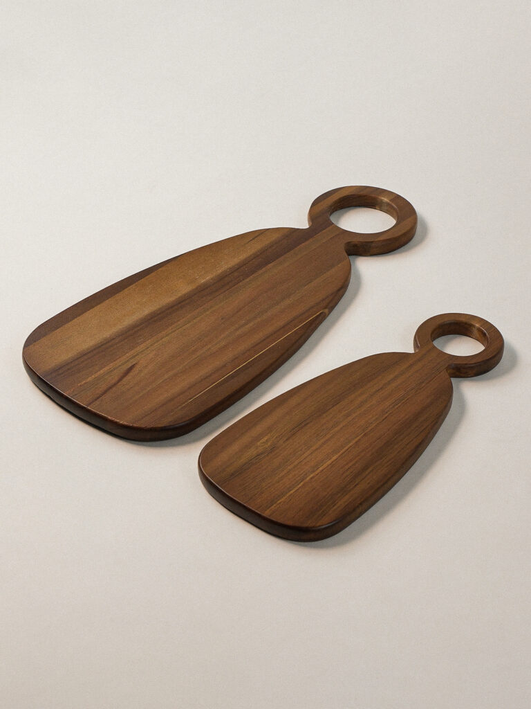 Louise İkili Akasya Sunum ve Kesme Tahtası