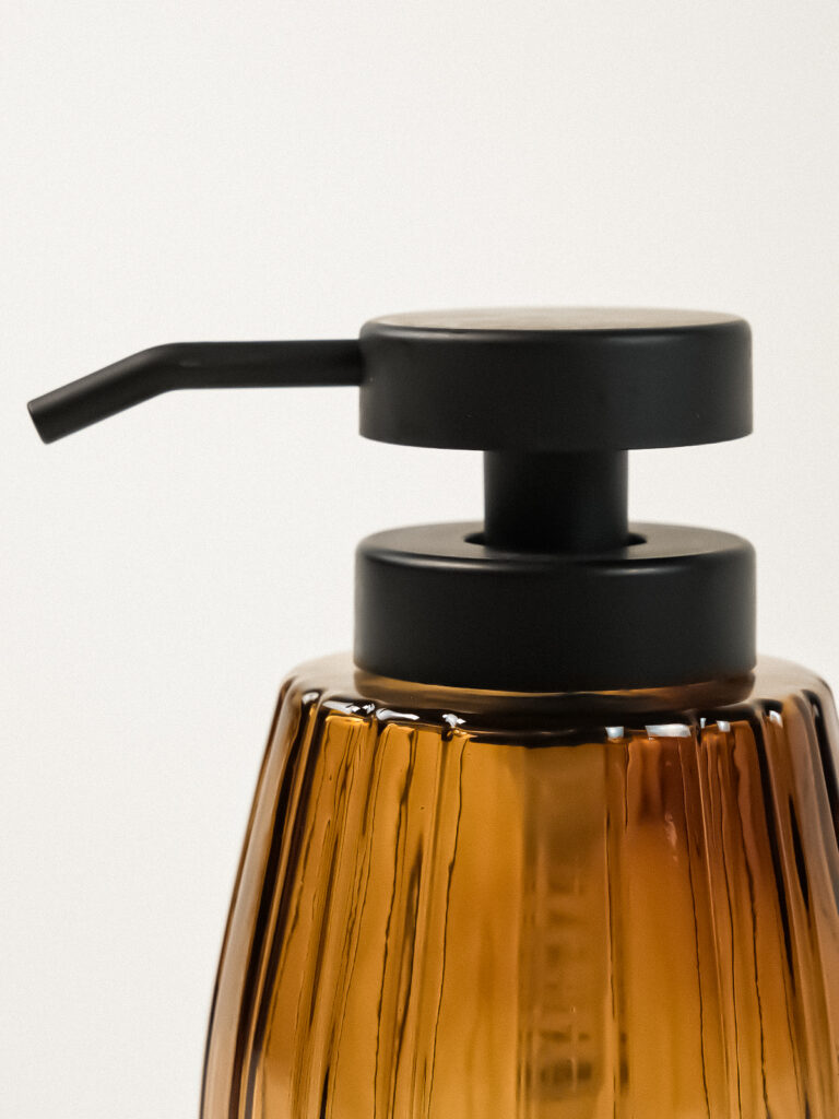 Mora Amber Cam Sıvı Sabunluk (350 ml)