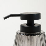 Mora Füme Cam Sıvı Sabunluk (350 ml)