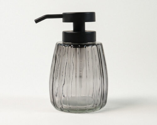 Mora Füme Cam Sıvı Sabunluk (350 ml)