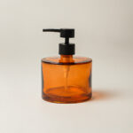 Pietra Amber Cam Sıvı Sabunluk (10 x 14 cm)