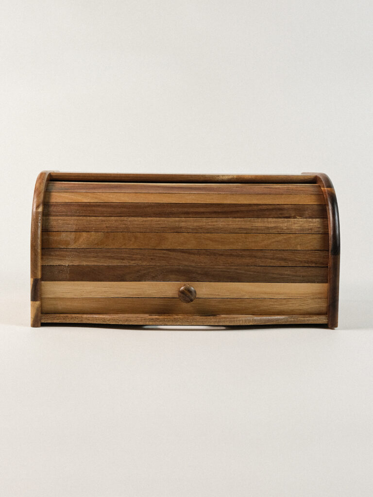 Husky Akasya Sürgülü Ekmek Kutusu (38 x 20 x 23 cm)