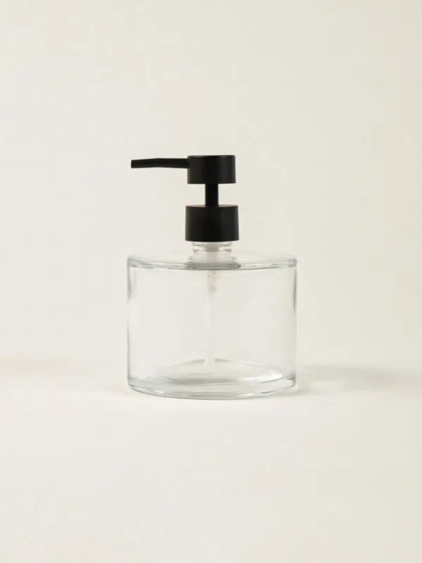 Pietra Buzlu Cam Sıvı Sabunluk (10 x 14 cm)