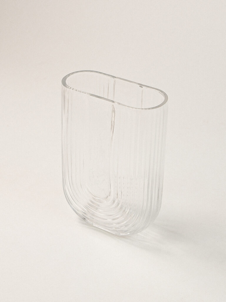 Pravia Cam Vazo (13 x 18 cm)