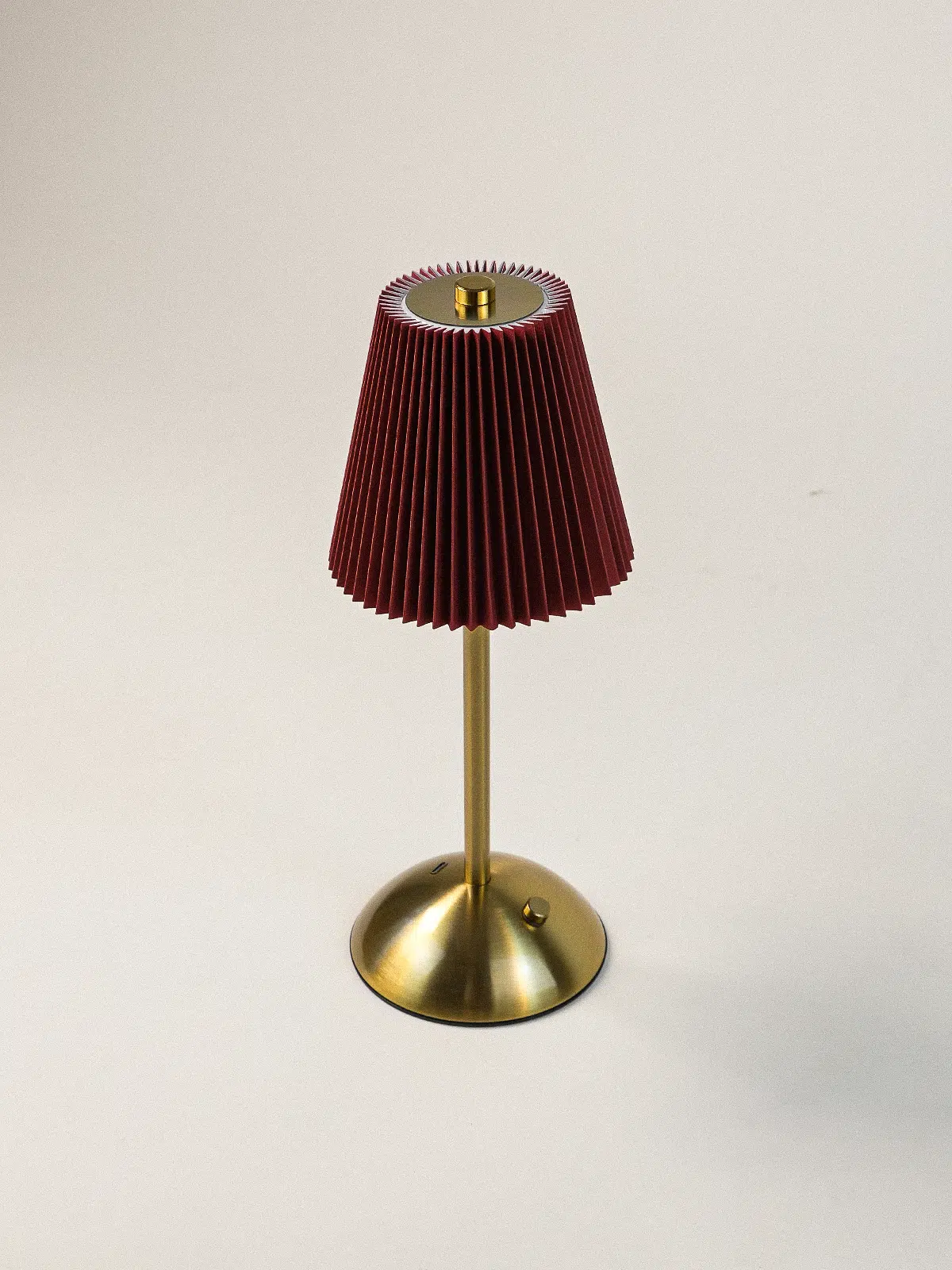Kaelis Led Şarjlı Bordo Masa Lambası (11 x 31 cm) - Görsel 2