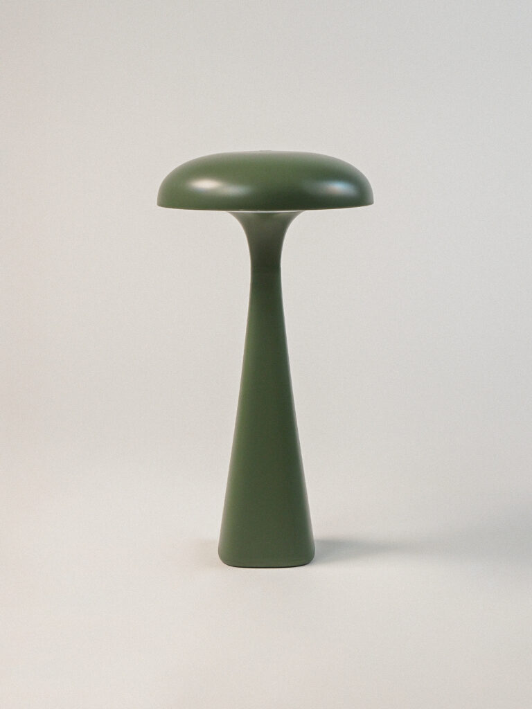 Solvia Led Şarjlı Yeşil Masa Lambası (14 x 28 cm)