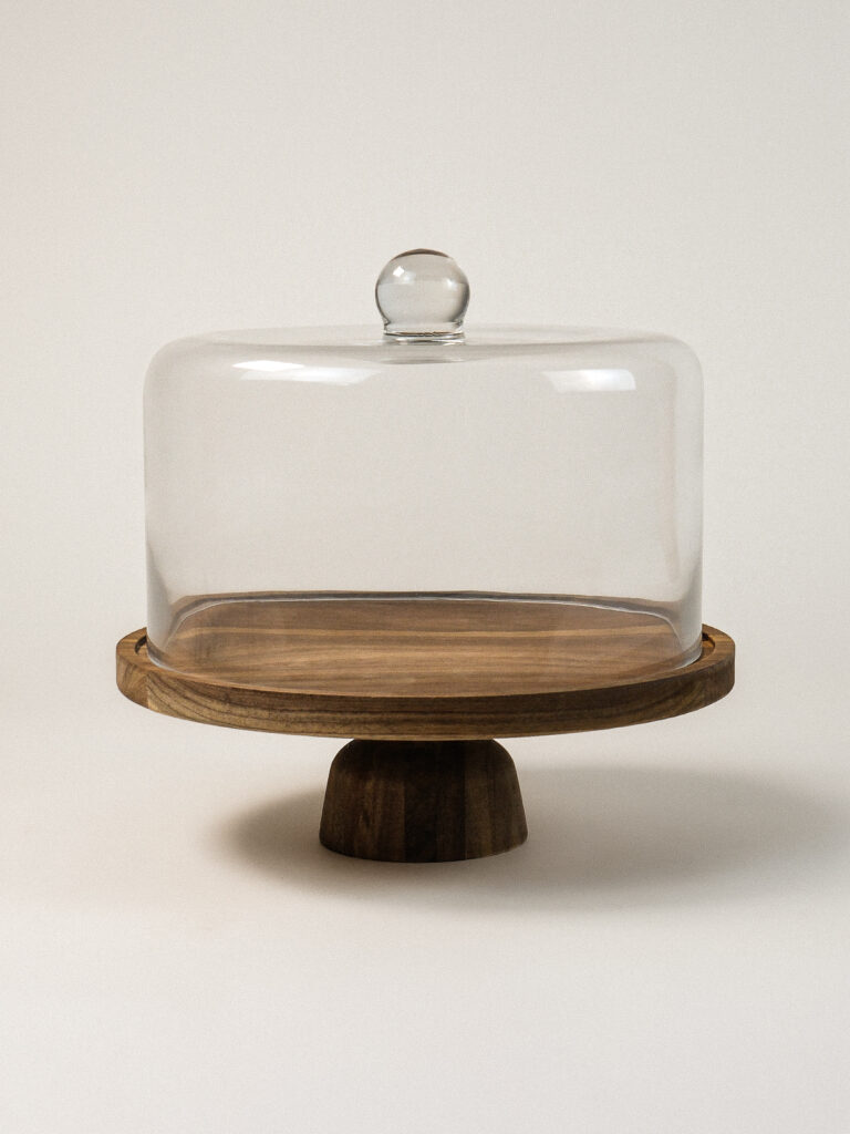 Elira Cam Akasya Pasta Standı