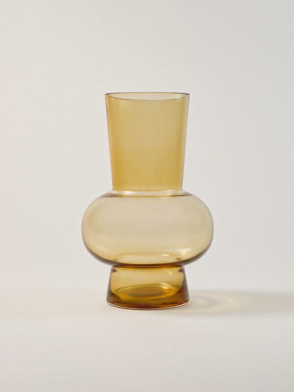 Evora Füme Cam Vazo (18 x 27 cm)