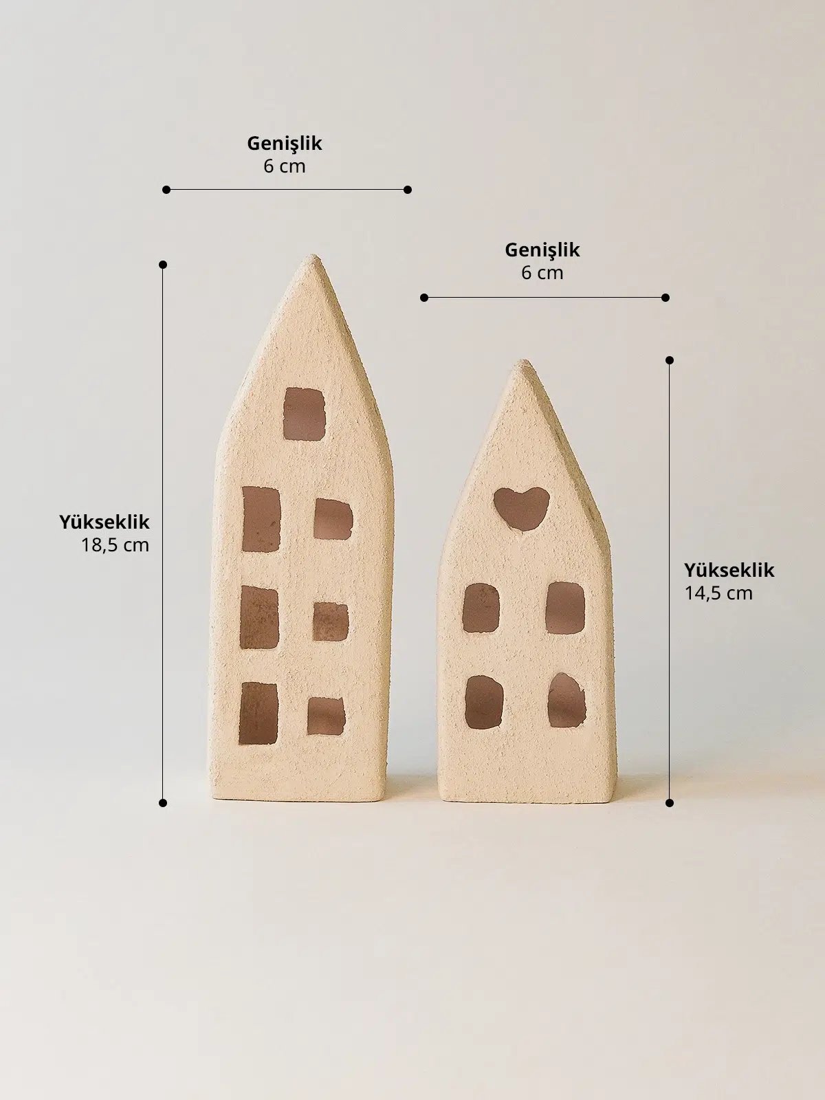 Holz Seramik Dokulu Obje - Görsel 6