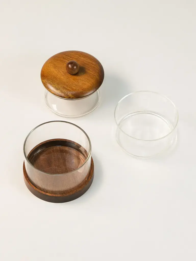 Ravi Akasya 3’lü Cam Kase