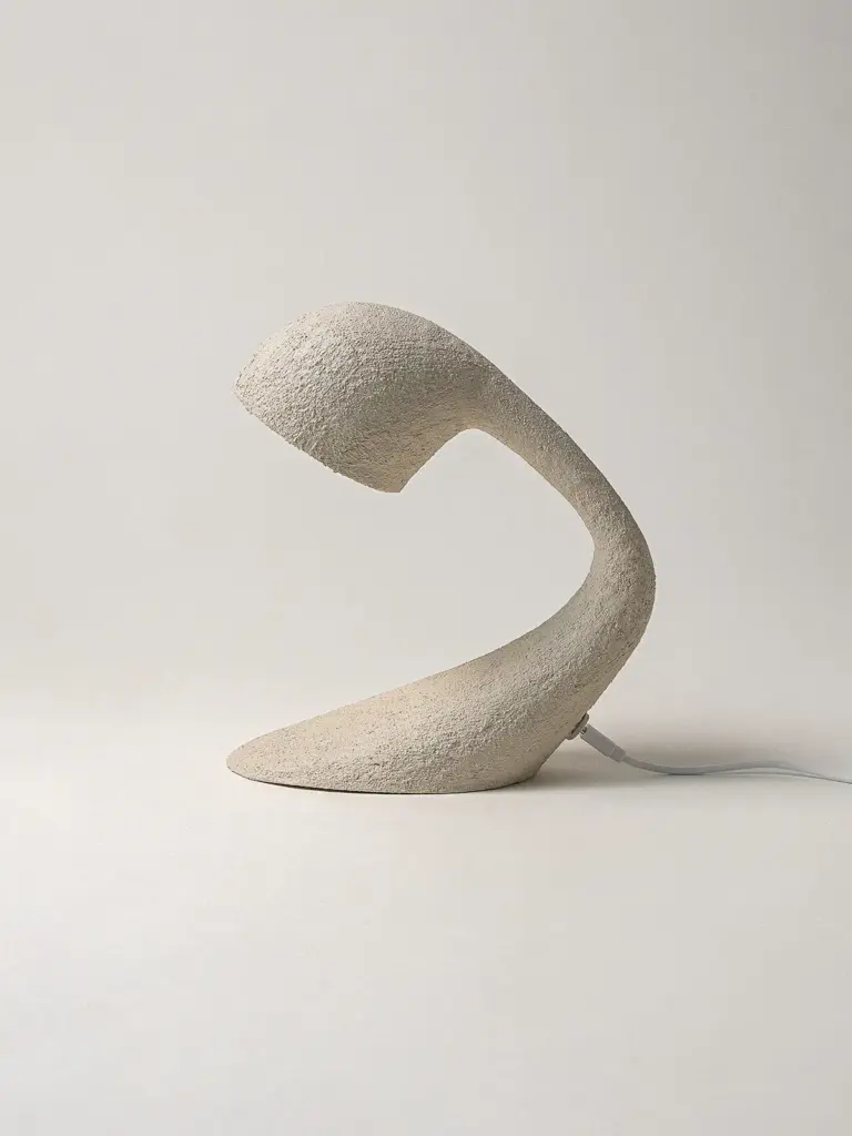 Nomi Dokulu Led Masa Lambası (19 x 21 cm)