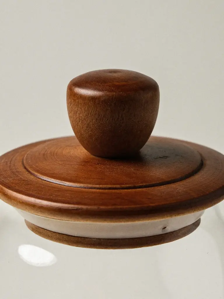 Löv Akasya Cam Kavanoz (950 ml)