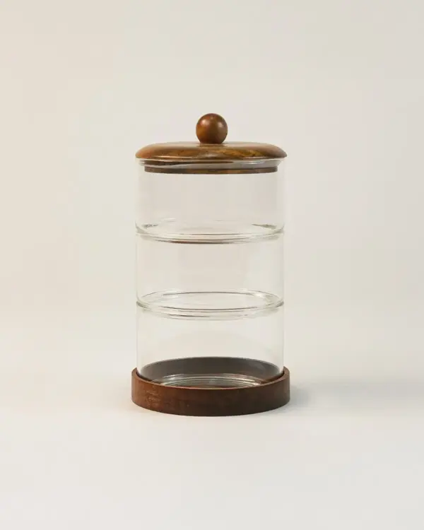 Ravi Akasya 3’lü Cam Kase