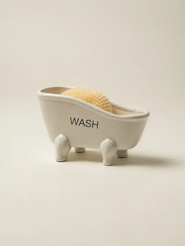 Arden Seramik Katı Sabunluk (9 x 16 cm)