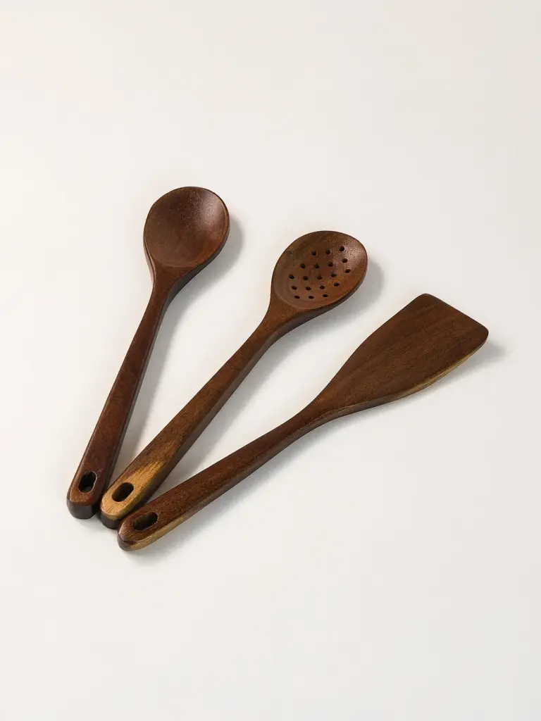 Vaila 3’lü Akasya Kaşık Seti