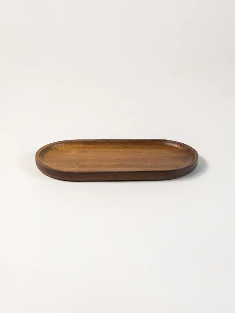 Wide Akasya Sunum Tabağı (23,5 cm)