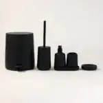 Verona 6 Parça Banyo Seti (Siyah)