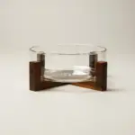 Velna Akasya Standlı Cam Kase (20 X 9)