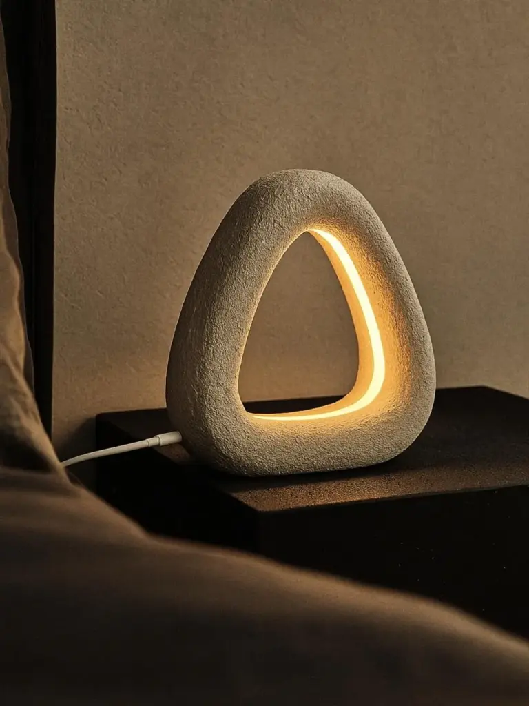 Ona Dokulu Led Masa Lambası (16 x 20,5 cm)