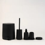 Verona 6 Parça Banyo Seti (Siyah)