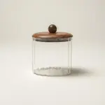 Carle Akasya Kapaklı Cam Kavanoz (820 ml)