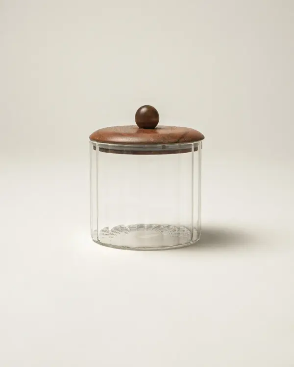 Carle Akasya Kapaklı Cam Kavanoz (820 ml)