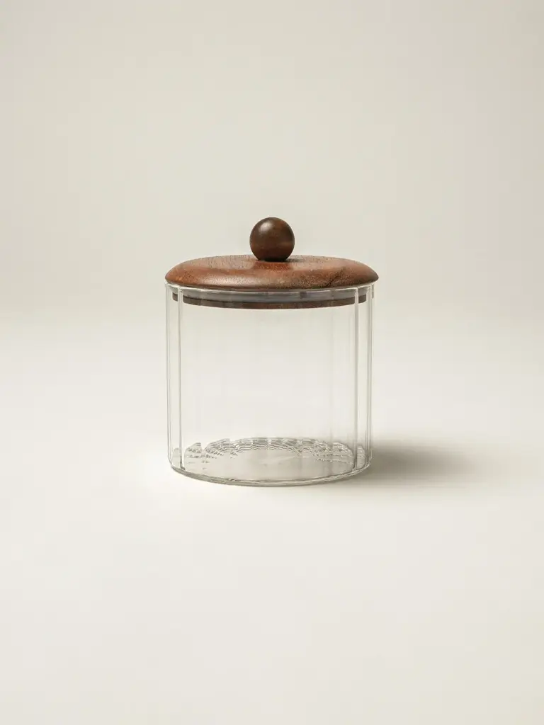 Carle Akasya Kapaklı Cam Kavanoz (820 ml)