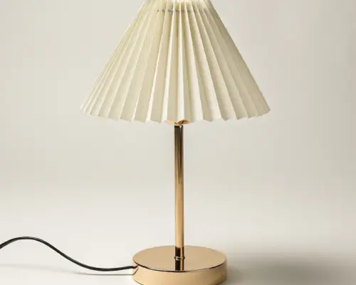 Trem Metal Pileli Abajur